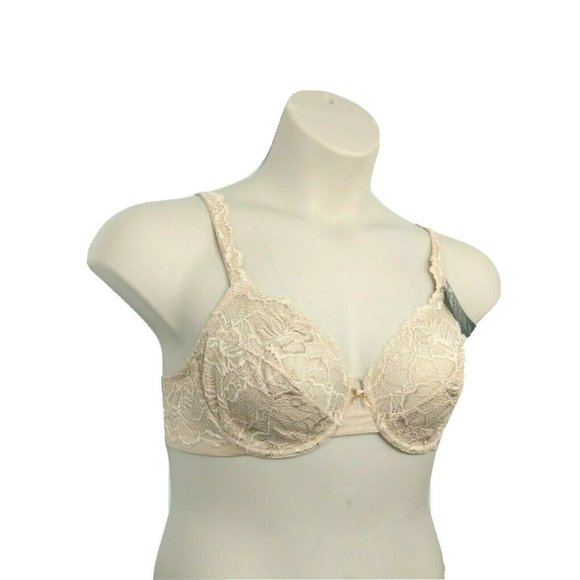Bali Lace Desire Lightly Lined Underwire Full Coverage Bra Style 6543 Size 34C - Picture 8 of 12